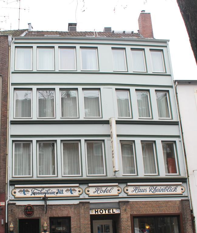 Altstadt Hotel Rheinblick Düsseldorf Exteriör bild